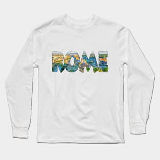 ROME - Italy Roman Forum Colosseum Long Sleeve T-Shirt